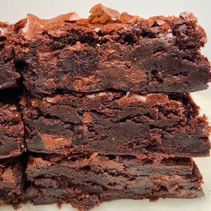 Triple Chocolate Fudge Brownies