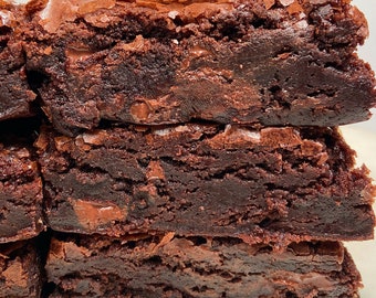 Triple Chocolate Fudge Brownies