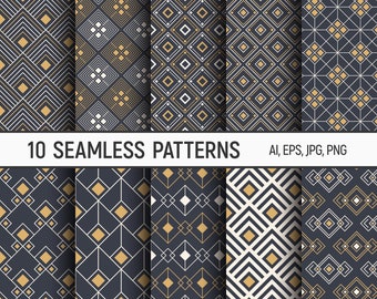 Background Bookmarks Vintage Pastel Rhombus Polka Dots Stripes Paper Instant Download digital collage sheet BM016