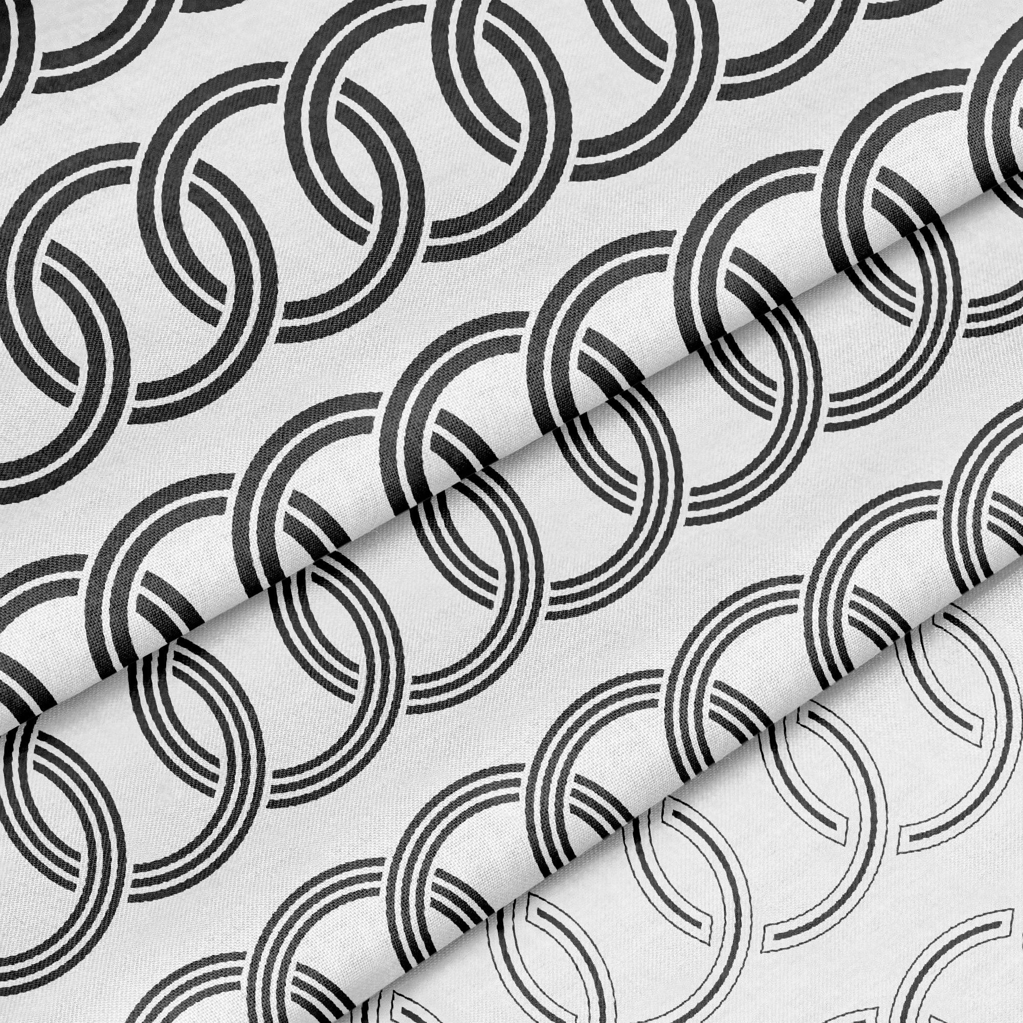 10 seamless chain links seamless vector patterns. Interlaced | Etsy