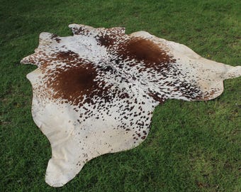 Alfombra de piel de vaca tricolor Alfombra de piel de vaca brasileña Alfombra de piel de vaca moteada Alfombra de pelo tricolor sobre piel de vaca