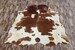 Amazing Brown and White Cowhide Rug Cow skin Rug Leather Hide Carpet Cow Hide Rug 5 x 5 