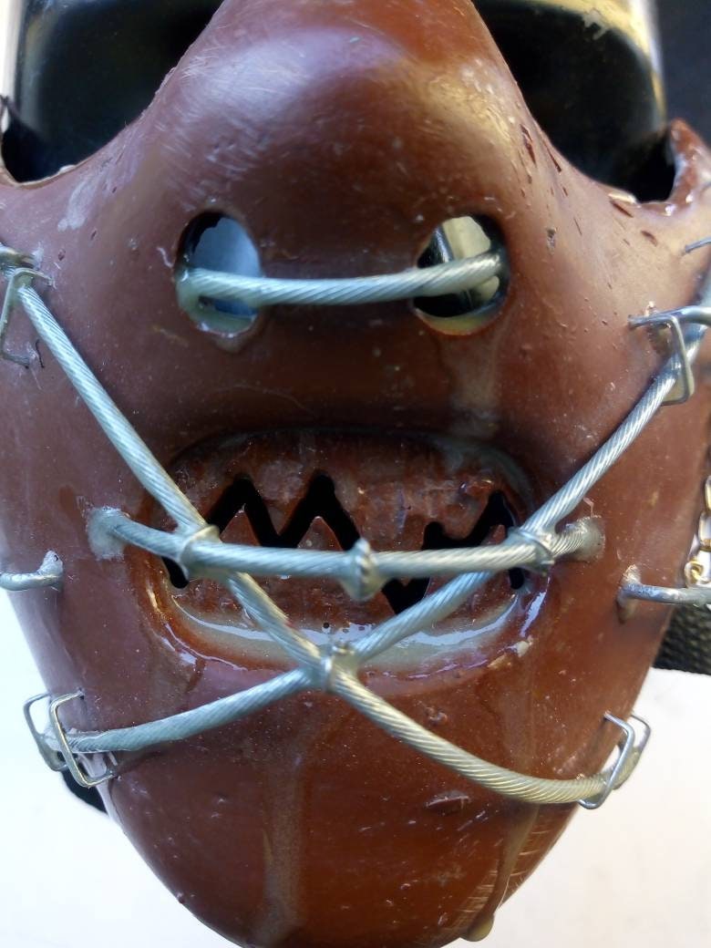 Steampunk Gore Horror Bite Guard Mask Hannibal Lecter Glow in the Dark ...