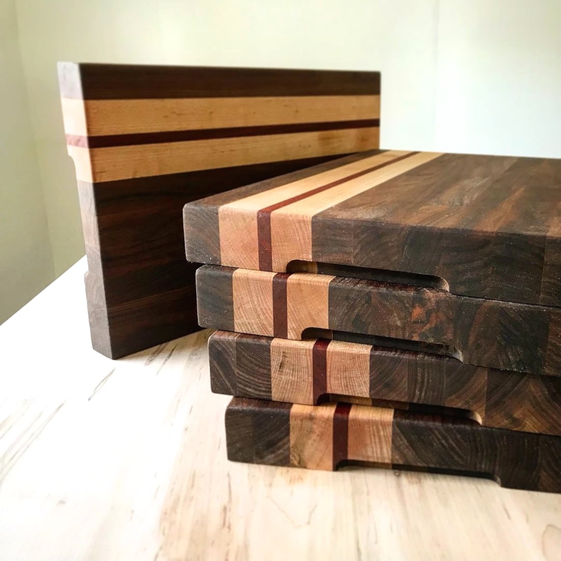 Thick Black Walnut Cutting Board Etsy