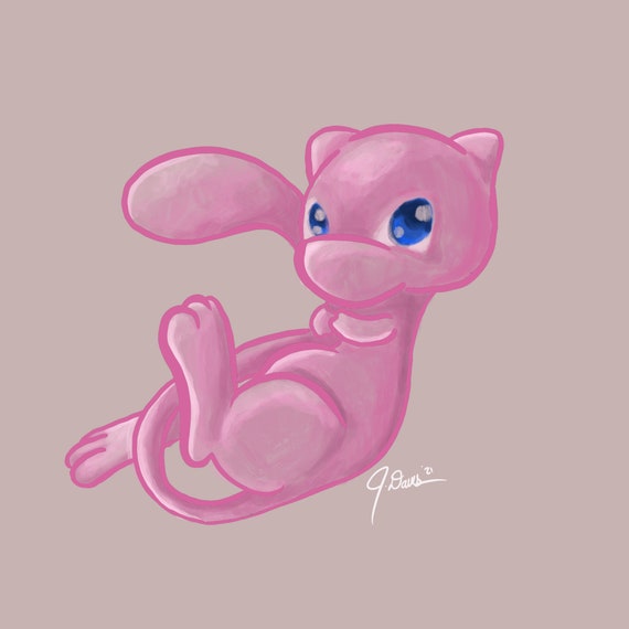 Mew sticker