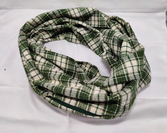 Secret pocket infinity scarf