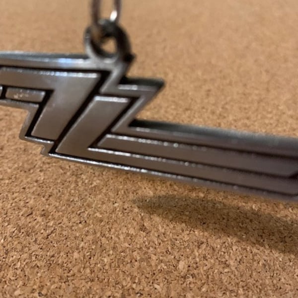 Zz Top Keychain Etsy