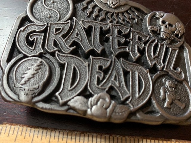 Grateful Dead Belt Buckle - Etsy