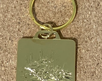 Timberjack Schlüsselanhänger GOLD Metall Langlebige Reproduktion