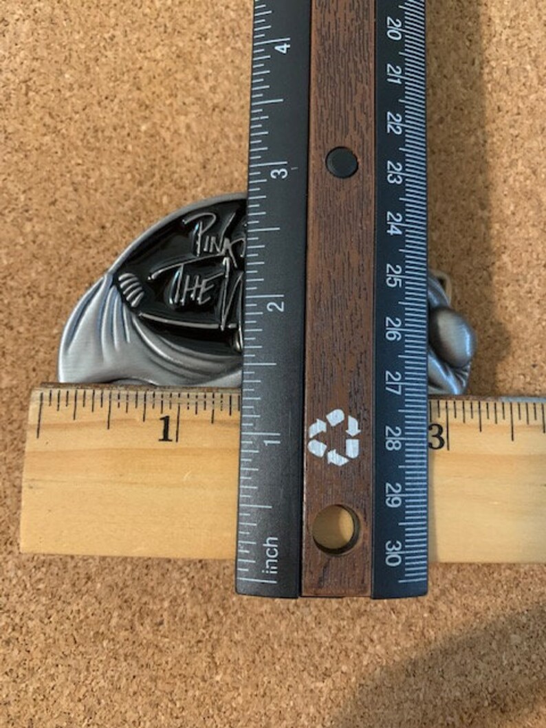 Pink Floyd Belt Buckle BLACK Solid Metal the Wall Metal Very Etsy