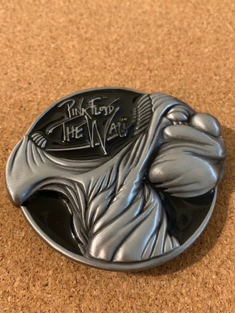 Pink Floyd Belt Buckle BLACK Solid Metal the Wall Metal Very Etsy