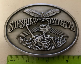 Sunshine Daydream Solid Metal Belt Buckle Very Sturdy