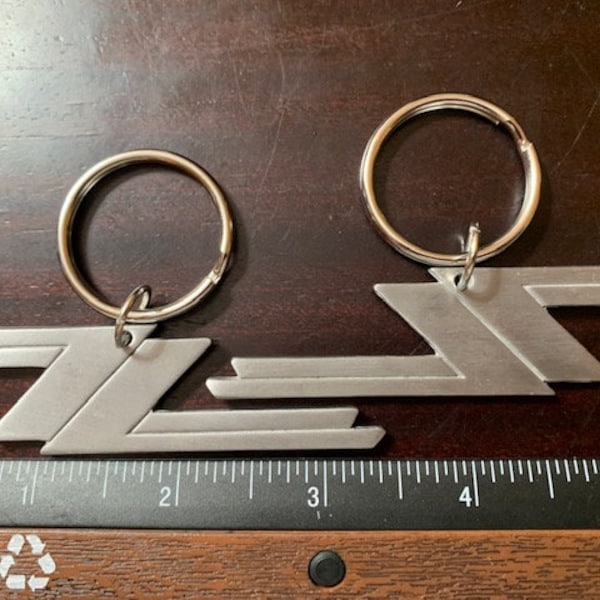 Zz Top Keychain Stainless Etsy