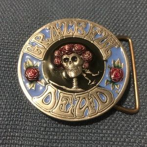 Grateful dead belt buckle