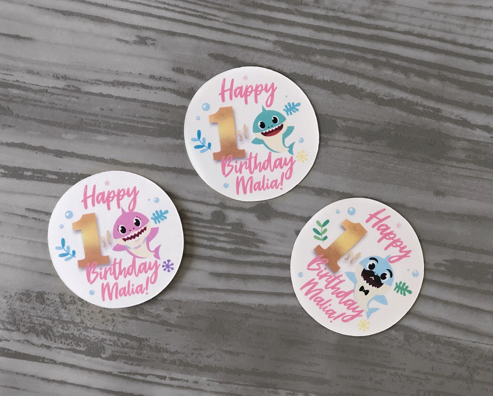 Custom self adhesive stickers personalized party favor seals etsy