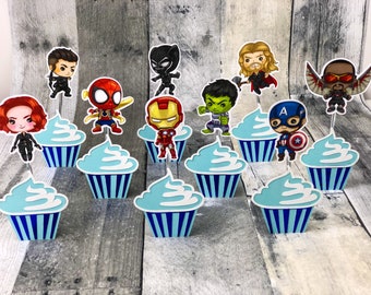 EndGame Cupcake Toppers