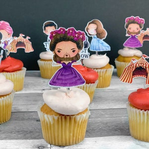 The Greatest Showman Circus Cupcake Toppers image 2