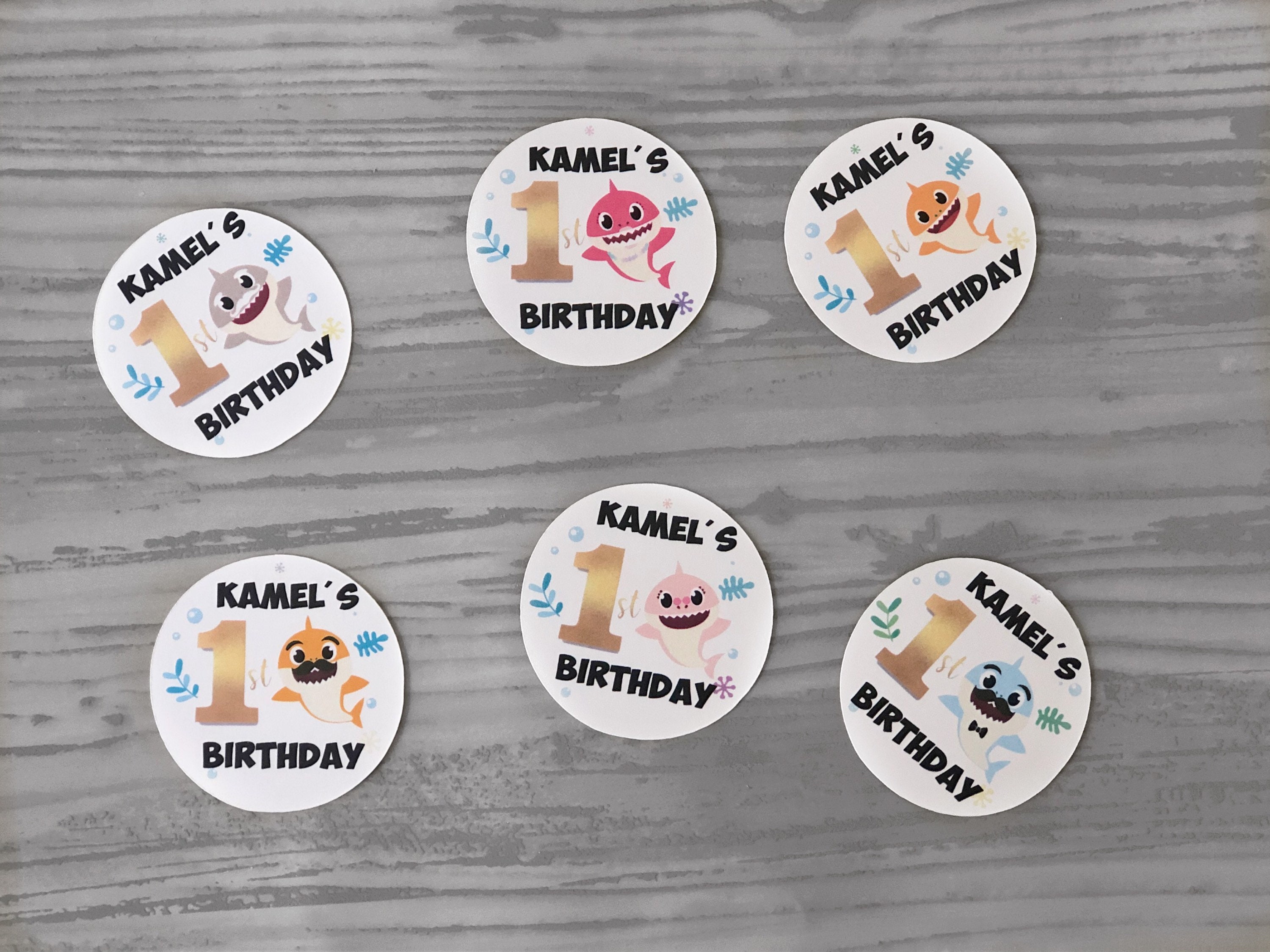 Custom self adhesive stickers personalized party favor seals etsy