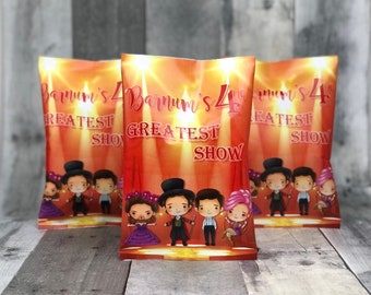 The Greatest Showman Circus Cupcake Toppers - Etsy