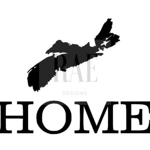 Nova Scotia Province Home #NSSTRONG | Instant Download | SVG Cut File