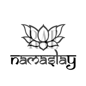 Namaslay | Instant Downlad | SVG Cut File