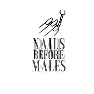 Nägel vor Männchen | Sofort Download | SVG Datei | Nail Tech