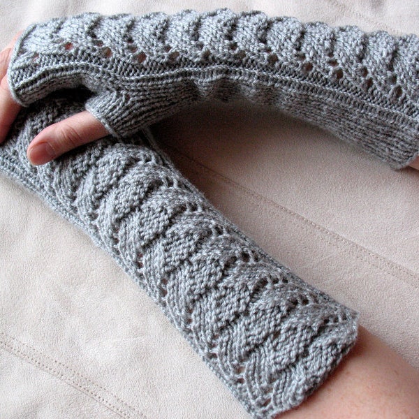 Gants gris 11 pouces Arm Warmer Gloves L...