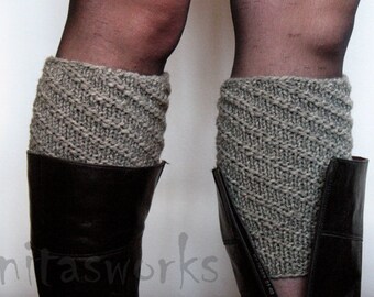 Boot Cuffs Cuff Gray