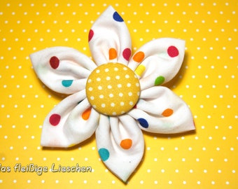 Lapel Flower Carnival Fabric Flower Brooch