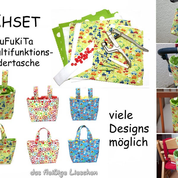 Nähset Lenkertasche Nähanleitung Utensilo