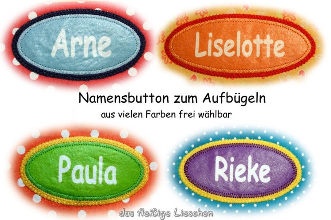 Name Button Name Sign Name Application Button - Etsy
