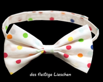 Funny colorful fly bow tie Carnival