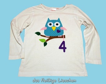 Ironing Set Owl application number Birthday Owl