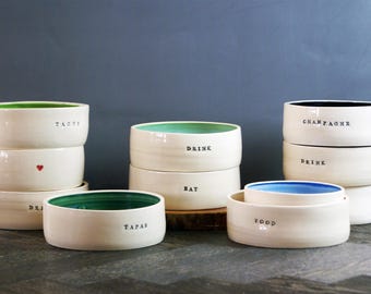 As Is Pet Bowls | Ceramic Food and Water Bowls for Dogs, Cats, Pets