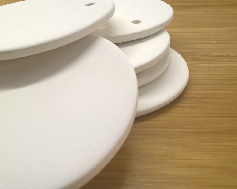25 Round Ceramic 7cm Blanks. for Painting/decoupage/etc Etsy UK