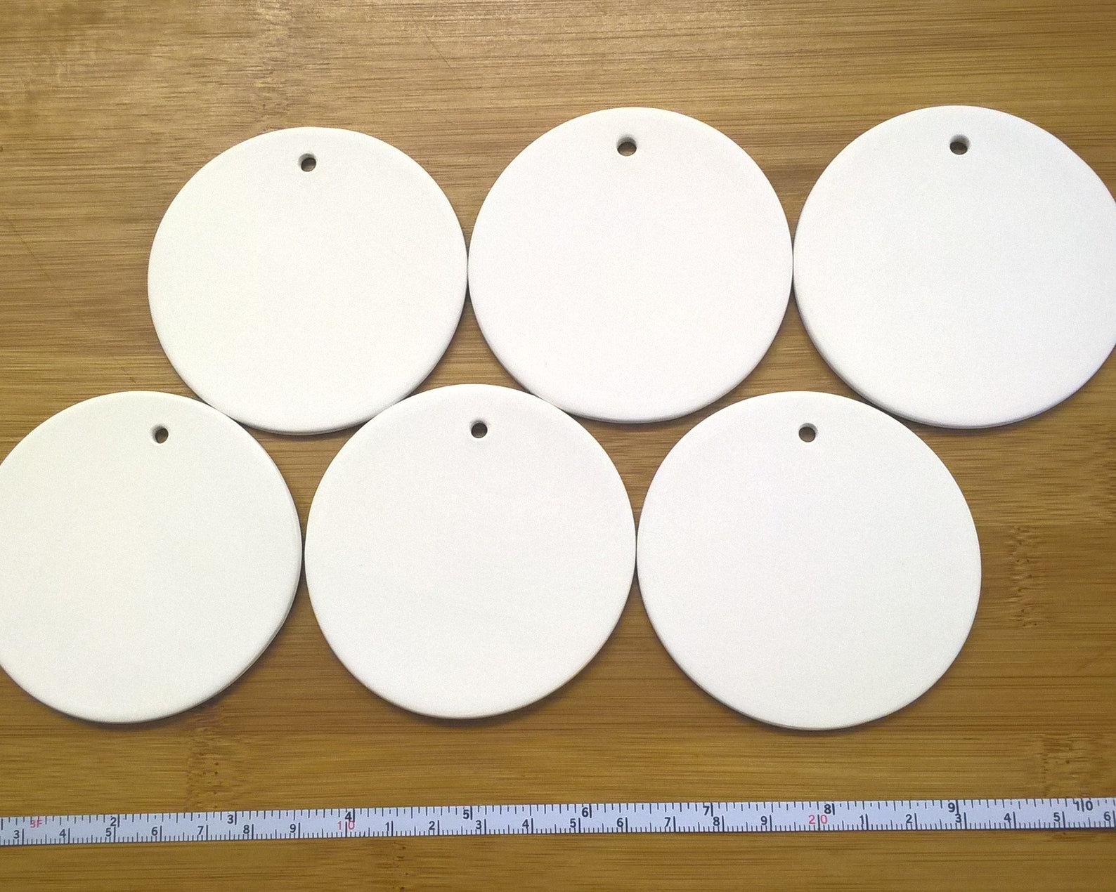 25 Round Ceramic 7cm Blanks. for Painting/decoupage/etc Etsy UK
