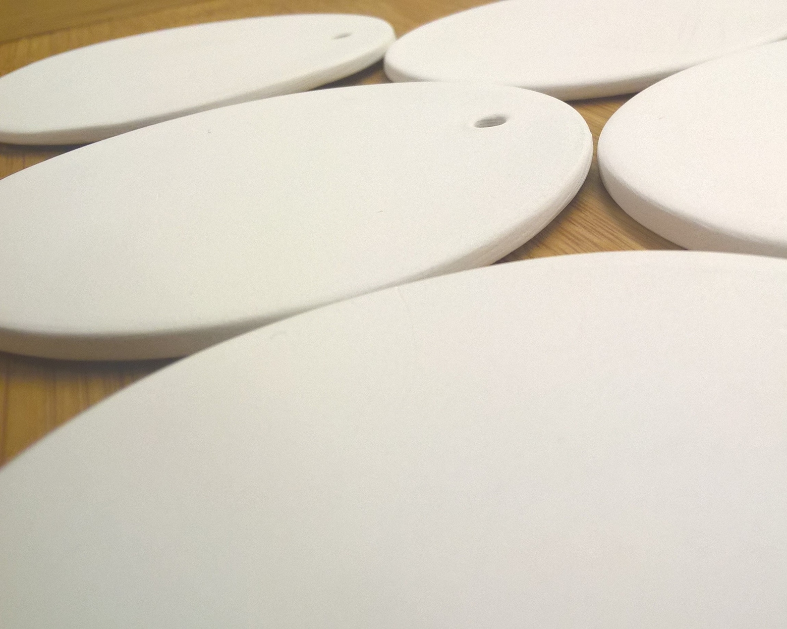 25 Round Ceramic 7cm Blanks. for Painting/decoupage/etc Etsy UK