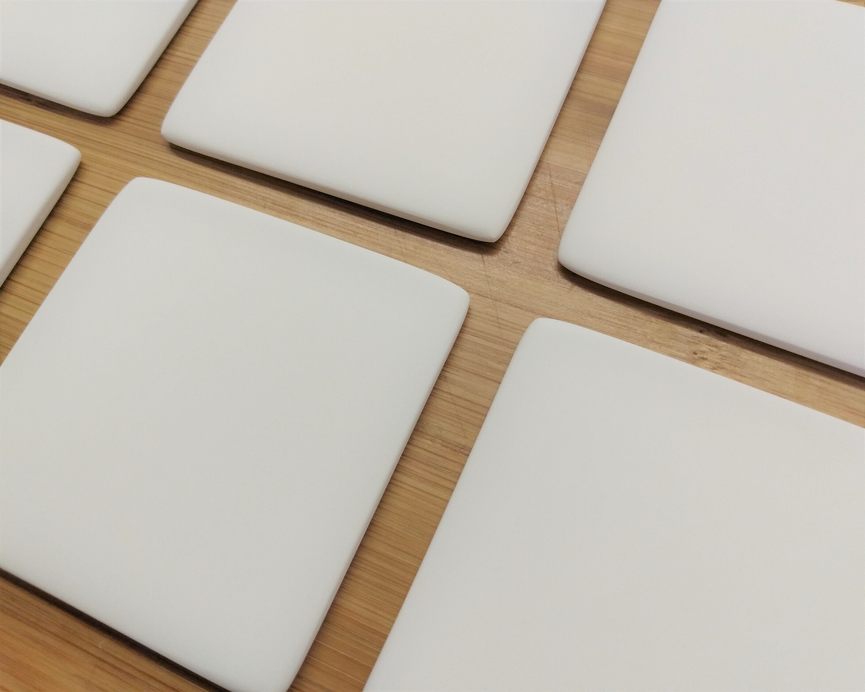 6 Square 7cm Tile Ceramic Blanks. for Painting/decoupage/etc Etsy UK