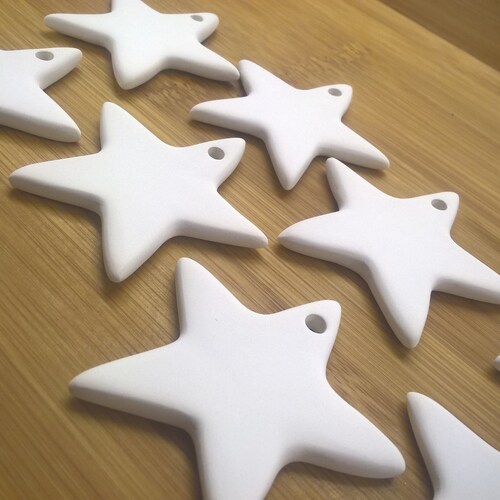 8 Round 4.5cm Ceramic Blanks. for Painting/decoupage/etc Etsy UK