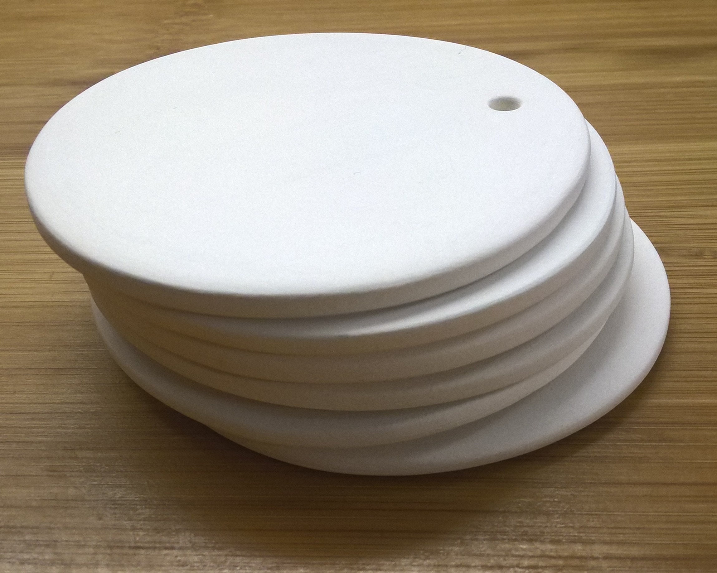 25 Round Ceramic 7cm Blanks. for Painting/decoupage/etc Etsy UK