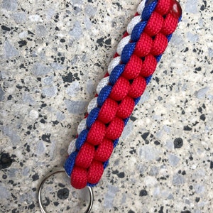Honda Style Colours Racing Colours Civic Accord NSX F1 Paracord Keyring Keychain  - Stocking Filler Christmas Gift