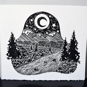Moonlit Sky