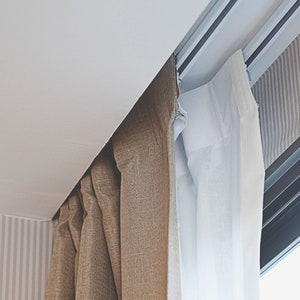 Vorhang/ Gardine blickdicht - individuelle Anfertigung, Größe und Form nach Wunsch, Dachfenster, Wohnwagen, Wohnmobil, Tür, Fenster