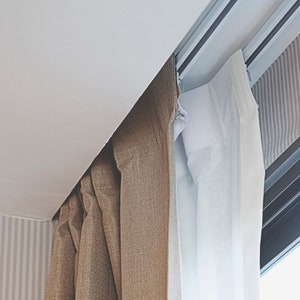 Curtain/curtain opaque - individual production, size and shape as desired