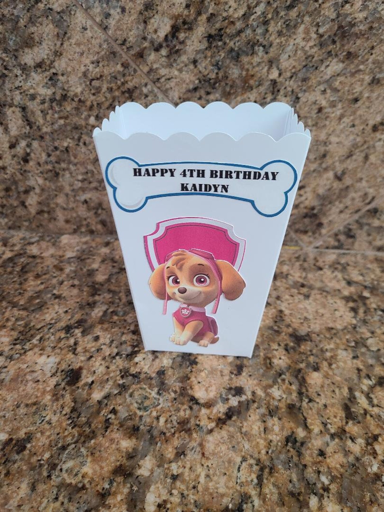 6 Paw Patrol Popcorn Boxes | Etsy