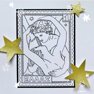 Eros & Psyche Art Print