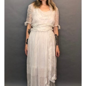 Fairytale 1910s Wedding Dress image 5