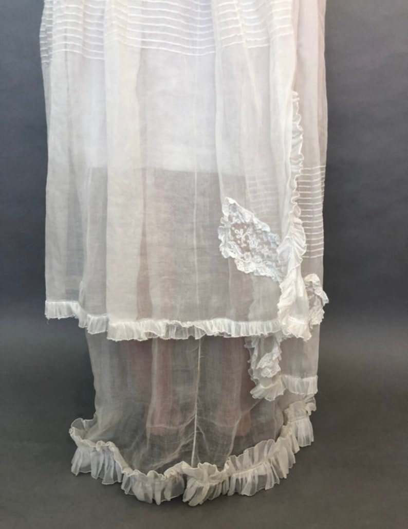 Fairytale 1910s Wedding Dress image 9