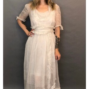 Fairytale 1910s Wedding Dress image 3