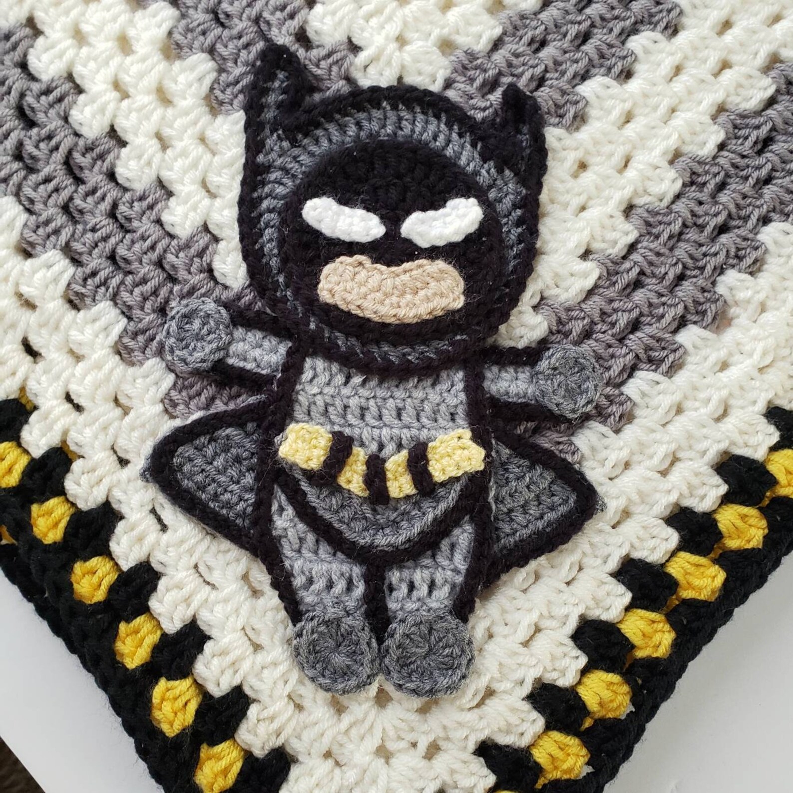 Superhero baby blanket Batman blanket Batman baby blanket Etsy
